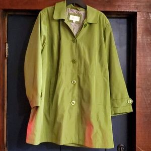 So cute green lightweight jacket